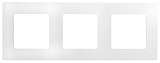 Рамка 3-постовая Legrand Etika белая 672503
