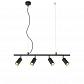 Подвесная люстра Crystal Lux CLT 015C4 L800 BL - фото №3
