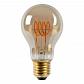 Лампа светодиодная диммируемая Lucide E27 5W 2200K дымчатая 49042/05/65 - фото №1