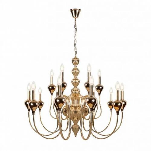 Подвесная люстра iLamp Lady 88003-10+5 GD