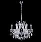 Подвесная люстра Crystal Lux Hollywood SP6 Chrome - фото №1
