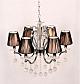 Подвесная люстра Lumina Deco Bellisica LDP 8033-6 BK - фото №4