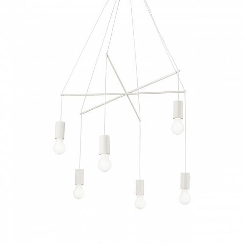 Подвесная люстра Ideal Lux Pop SP6 Bianco 186795
