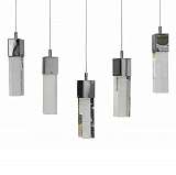 Подвесной светодиодный светильник Kink Light Аква 08510-5AS(4000К)