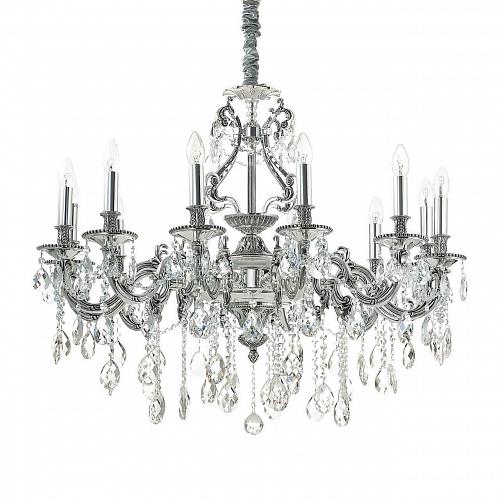 Подвесная люстра Ideal Lux Gioconda SP12 Argento 164953