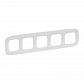 Рамка 5-постовая Legrand Valena Allure Белая 754305 - фото №1
