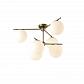 Подвесная люстра Crystal Lux FELIZ SP-PL6 BRONZE/WHITE - фото №2