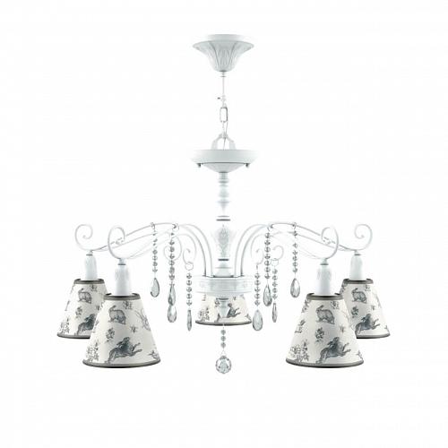 Подвесная люстра Lamp4you Provence E4-05-WM-LMP-O-8-CRL-E4-05-TR-DN