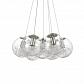Подвесная люстра Ideal Lux Mapa Sat SP7 Nickel 176062 - фото №1